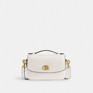 Bolsa Crossbody COACH Cassie 17 Feminino Branco | 15846XJNK