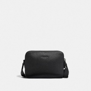 Bolsa Crossbody COACH Charter 24 Masculino Pretas | 04817WAHB