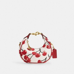 Bolsa Crossbody COACH Jonie With Cherry Print Feminino Vermelhas | 15347NDBW