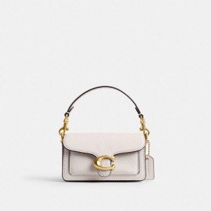 Bolsa Crossbody COACH Tabby 12 Feminino Branco | 65109TGAW