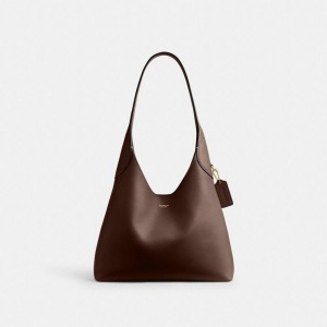 Bolsa Tiracolo COACH Brooklyn 28 Feminino Marrom | 97105NZIJ