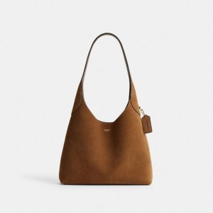 Bolsa Tiracolo COACH Brooklyn 28 Feminino Marrom | 61493HWAC