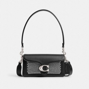 Bolsa Tiracolo COACH Tabby 20 With Crystal Feminino Pretas | 39184GNVR