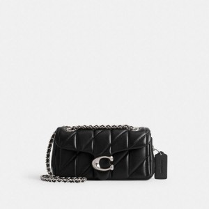Bolsa Tiracolo COACH Tabby 20 With Quilting Feminino Pretas | 21569ZWMG