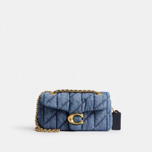 Bolsa Tiracolo COACH Tabby 20 With Quilting Feminino Azuis | 60193ZXTY
