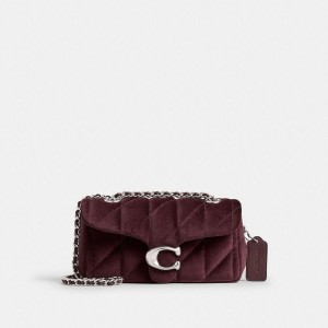 Bolsa Tiracolo COACH Tabby 20 With Quilting Feminino Bordeaux | 34709JGYV