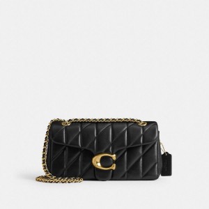Bolsa Tiracolo COACH Tabby 26 With Pillow Quilting Feminino Pretas | 05973MCND