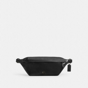 Bolsas De Cintura COACH Hall Masculino Pretas | 39615XMOG