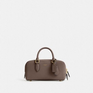 Bolsas Tote COACH Bowery Satchel 22 Feminino Marrom | 04369UTOM