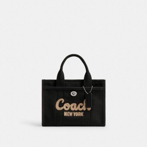 Bolsas Tote COACH Cargo 20 Masculino Pretas | 89416UZEK