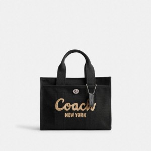 Bolsas Tote COACH Cargo 26 Masculino Pretas | 95317IRQV