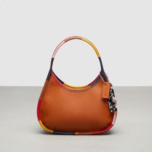 Bolsas Tote COACH Ergo In Coachtopia Leather With Colorful Binding Feminino Marrom | 49576YGML