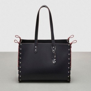 Bolsas Tote COACH Large Re Laceable Tote In Coachtopia Leather Feminino Pretas | 70938XURH