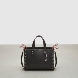 Bolsas Tote COACH Medium Re Laceable In Coachtopia Leather Masculino Pretas | 54109SRIE