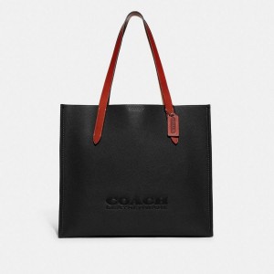 Bolsas Tote COACH Relay Masculino Pretas | 85726OFHS
