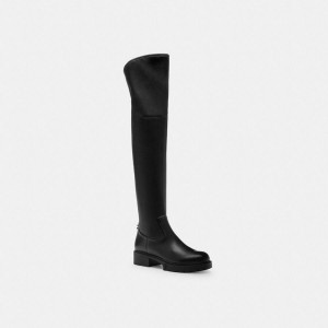 Botas COACH Lisa Feminino Pretas | 36589QJKA