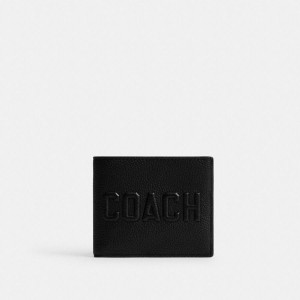 Carteira COACH 3 In 1 With Coach Graphic Masculino Pretas | 95241RJZO