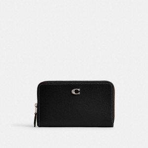 Carteira COACH Essential Medium Zip Around Feminino Pretas | 41836BKLY