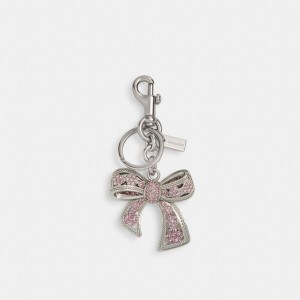 Charms COACH Bow Bag Feminino Prateadas | 85796UQWI