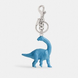 Charms COACH Dinosaur Bag Feminino Prateadas | 37820HLJS