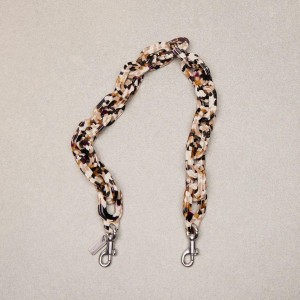 Charms COACH Short Chain Strap Feminino Marrom | 85361MJWS