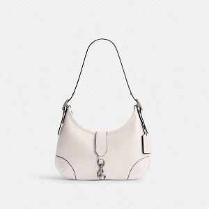 Hobo Bag COACH Hamptons Feminino Branco | 85420EYAO