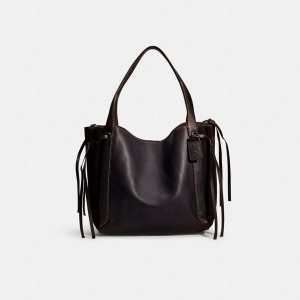 Hobo Bag COACH Restored Harmony Feminino Pretas | 13274EONR