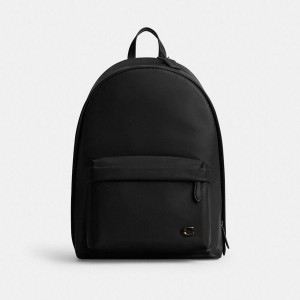 Mochila COACH Hall Masculino Pretas | 45268WBNE