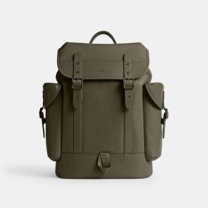 Mochila COACH Hitch Feminino Verdes | 43875UZHO