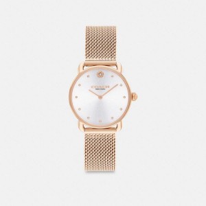 Relógios COACH Elliot, 28 Mm Feminino Douradas | 87613ZSIY