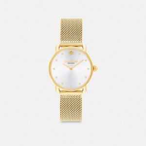 Relógios COACH Elliot, 28 Mm Feminino Douradas | 20179MNID