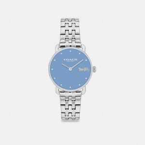 Relógios COACH Elliot, 28 Mm Feminino Prateadas | 29460GQXN