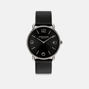 Relógios COACH Elliot, 41 Mm Masculino Pretas | 90432WXTQ