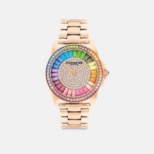 Relógios COACH Greyson, 36 Mm Feminino Douradas | 21034XQTH