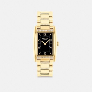 Relógios COACH Reese, 24 Mm X 35 Mm Feminino Douradas | 46582XWKG