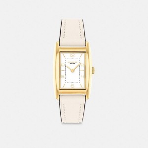 Relógios COACH Reese, 24 Mm X 35 Mm Feminino Branco | 96482TOSA