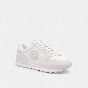 Tenis COACH Runner Feminino Branco | 19273YFXW