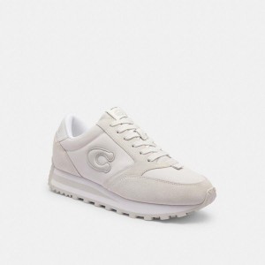 Tenis COACH Runner Masculino Branco | 63508XIHW