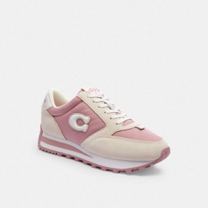 Tenis COACH Runner Masculino Rosa | 62134GWHM