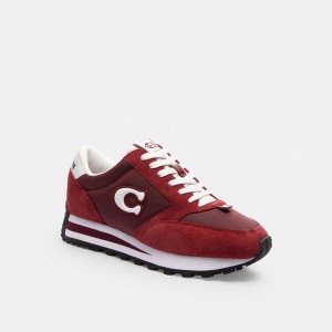 Tenis COACH Runner Masculino Vermelhas | 87290AKJE