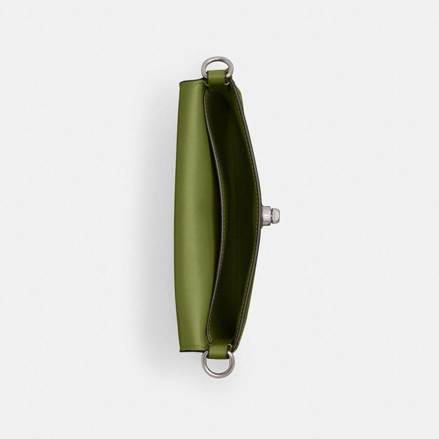 Bolsa Crossbody COACH 1964 Fringe Feminino Verdes | 31870WUBD