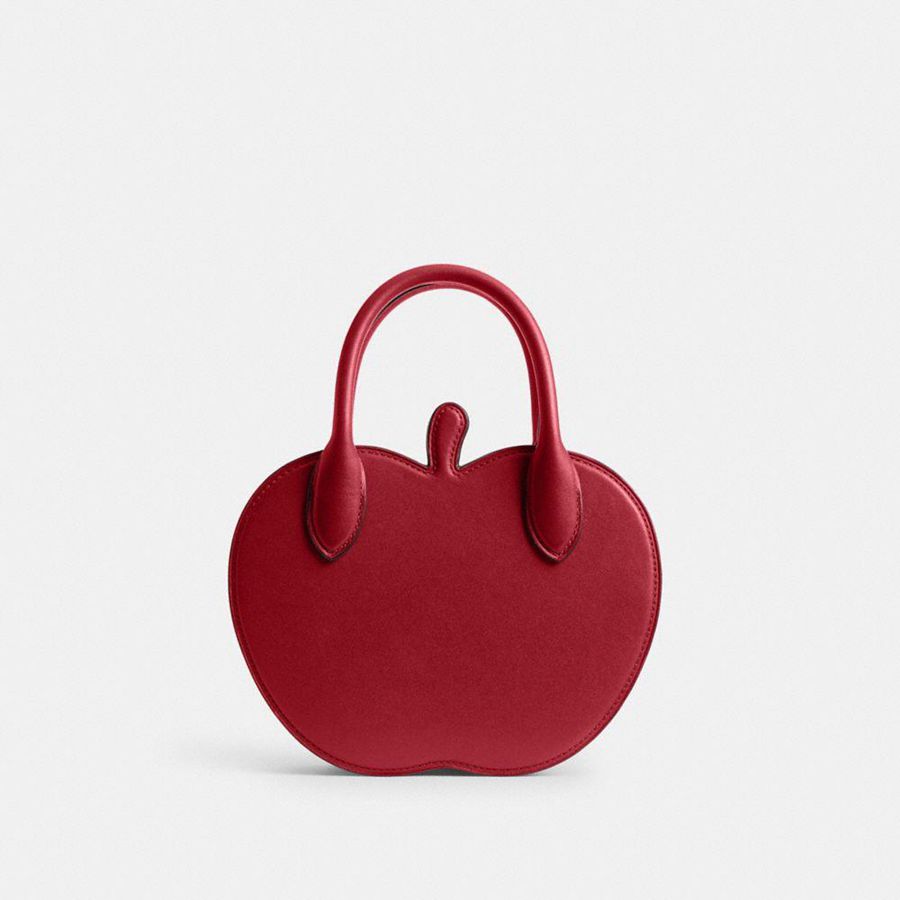 Bolsa Crossbody COACH Apple Feminino Vermelhas | 68972RYHI