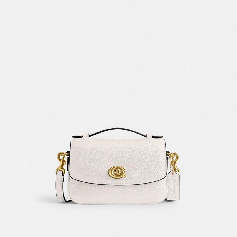 Bolsa Crossbody COACH Cassie 17 Feminino Branco | 15846XJNK