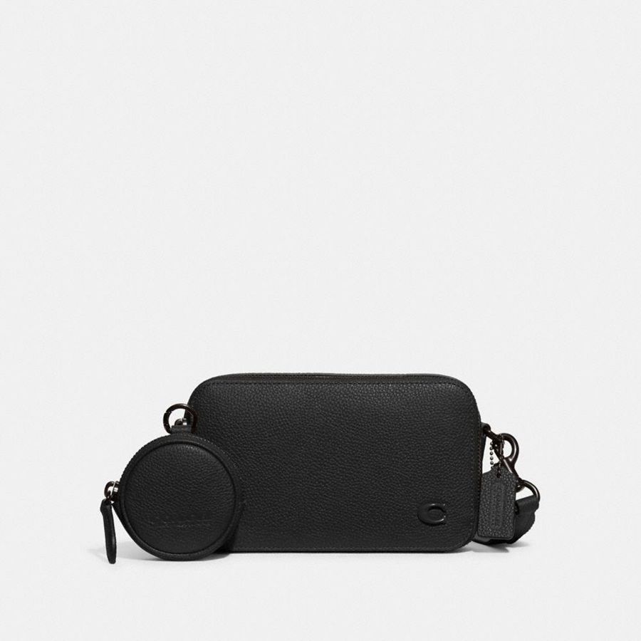 Bolsa Crossbody COACH Charter Slim Feminino Pretas | 90837ONKX