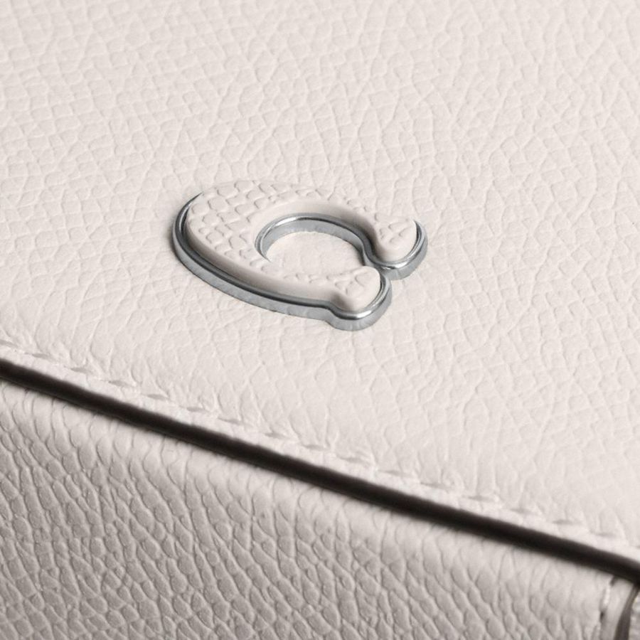 Bolsa Crossbody COACH Crossbody Pouch Masculino Branco | 43962ECNU