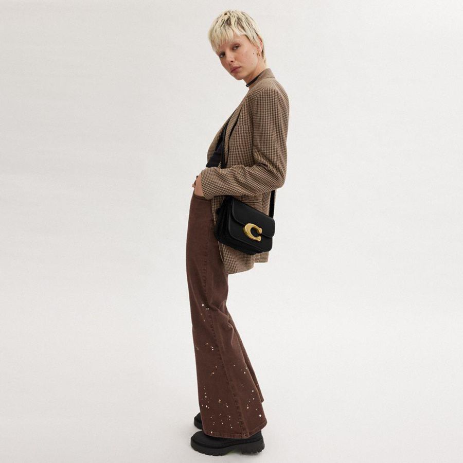Bolsa Crossbody COACH Idol Feminino Pretas | 54903IWTS