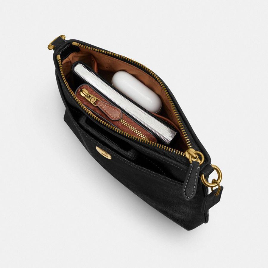Bolsa Crossbody COACH Kitt Messenger Feminino Pretas | 91753IRCY