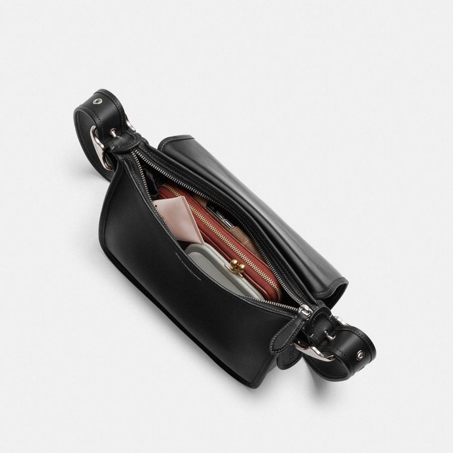 Bolsa Crossbody COACH Patricia Legacy Feminino Pretas | 02847HJKY