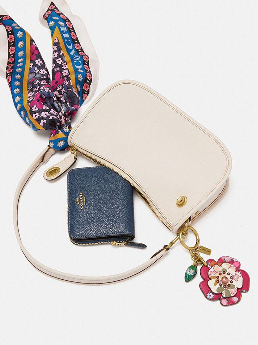 Bolsa Crossbody COACH Swinger Feminino Branco | 92417TGUE