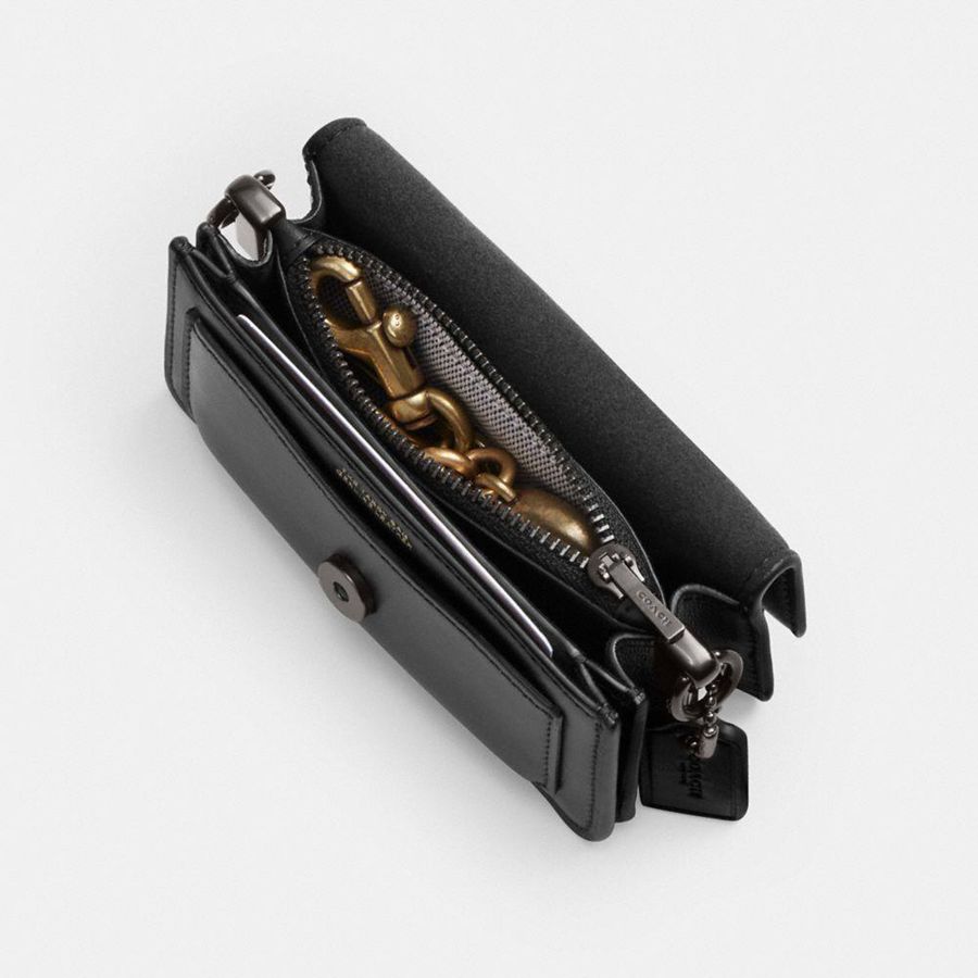 Bolsa Crossbody COACH Tabby 12 Feminino Pretas | 18943NWLK